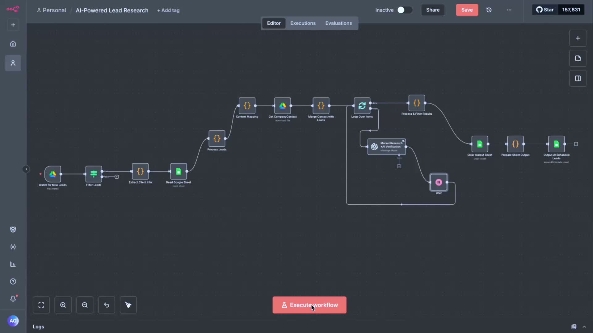 AI-Powered Lead Qualification demonstration
