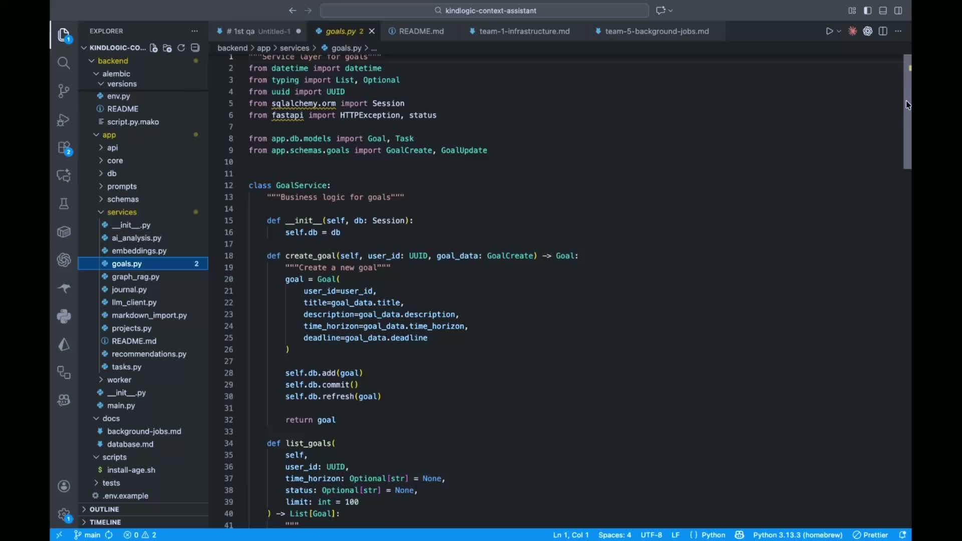 Knowledge-Based AI Assistant demonstration
